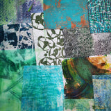 Green 1 - Mixed Media Collage paper pack - great for craft projects