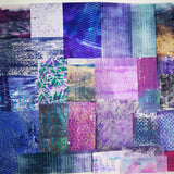 Purple - Mixed Media Collage paper pack - great for craft projects