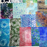 Circles - Mixed Media Collage paper pack - great for craft projects