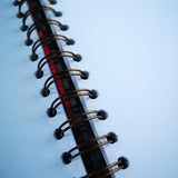 Original Monoprint Bound All Media A5 Notebook – 160gsm Seawhite Paper (50 Pages / 100 Sides) - Data