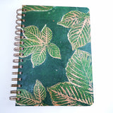 Original Monoprint Bound All Media A5 Notebook – 160gsm Seawhite Paper (50 Pages / 100 Sides) - Chestnut