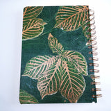 Original Monoprint Bound All Media A5 Notebook – 160gsm Seawhite Paper (50 Pages / 100 Sides) - Chestnut