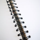 Original Monoprint Bound All Media A5 Notebook – 160gsm Seawhite Paper (50 Pages / 100 Sides) - Letter