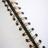 Original Monoprint Bound All Media A5 Notebook – 160gsm Seawhite Paper (50 Pages / 100 Sides) - Shade