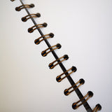 Original Monoprint Bound All Media A5 Notebook – 160gsm Seawhite Paper (50 Pages / 100 Sides) - Beam