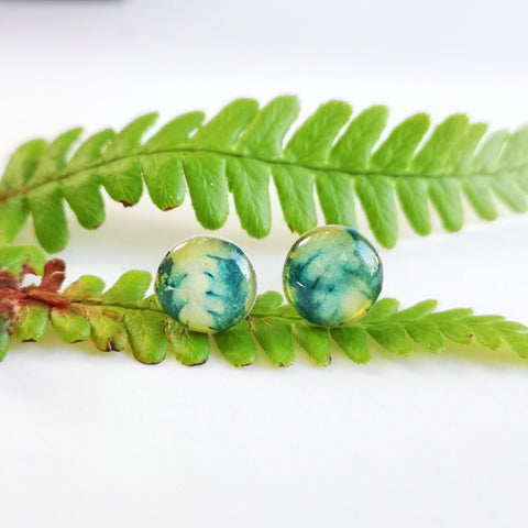 Woodland - sterling silver earrings