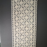 Large thick lace piece for gel plate texture making