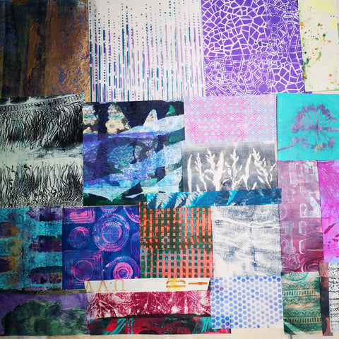 Mix 3 - Mixed Media Collage paper pack - great for craft projects