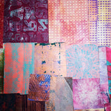 Warm Colours - Mixed Media Collage paper pack - great for craft projects