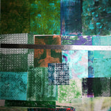 Green - Mixed Media Collage paper pack - great for craft projects