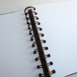 Original Monoprint Bound All Media A5 Notebook – 160gsm Seawhite Paper (50 Pages / 100 Sides) - track