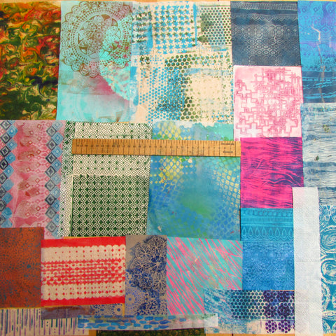 Pattern - Mixed Media Collage paper pack - great for craft projects