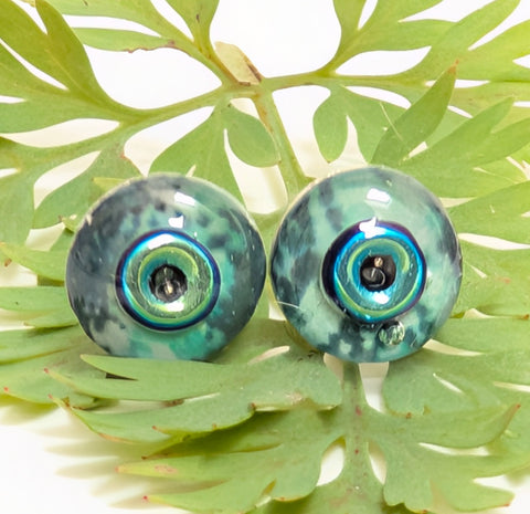 Dragon - sterling silver earrings