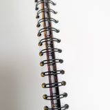 Original Monoprint Bound All Media A5 Notebook – 160gsm Seawhite Paper (50 Pages / 100 Sides) - Corrode
