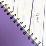 Original Monoprint Bound All Media A5 Notebook – 160gsm Seawhite Paper (50 Pages / 100 Sides) - Construct