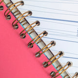 Original Monoprint Bound All Media A5 Notebook – 160gsm Seawhite Paper (50 Pages / 100 Sides) - Type