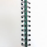 Original Monoprint Bound All Media A5 Notebook – 160gsm Seawhite Paper (50 Pages / 100 Sides) - Distort