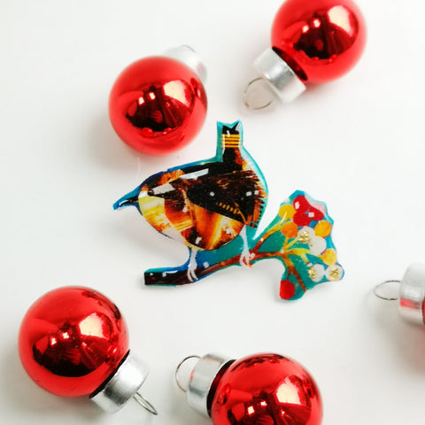 Winter Wren Pin Badge