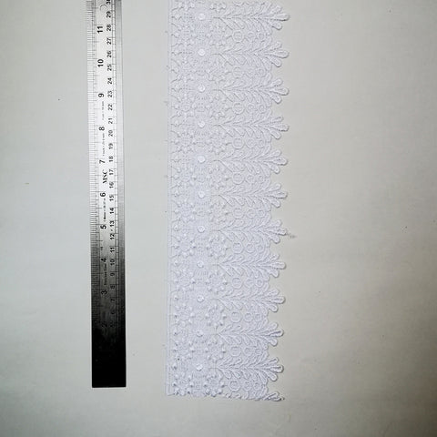 Wide frond braid for gel plate texture making