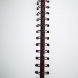 Original Monoprint Bound All Media A5 Notebook – 160gsm Seawhite Paper (50 Pages / 100 Sides) - Doily