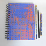 Original Monoprint Bound All Media A5 Notebook – 160gsm Seawhite Paper (50 Pages / 100 Sides) - Construct