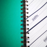 Original Monoprint Bound All Media A5 Notebook – 160gsm Seawhite Paper (50 Pages / 100 Sides) - Lace