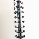 Original Monoprint Bound All Media A5 Notebook – 160gsm Seawhite Paper (50 Pages / 100 Sides) - Wonder