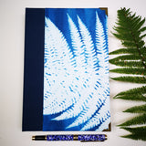 Handbound journal / notebook / diary/ fern design