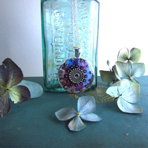 Rosette pendant