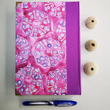 Handbound journal / notebook / diary - sea urchin design