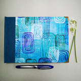 Handbound journal / notebook / diary - abstract design