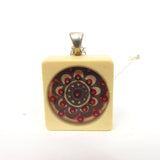 Peony - Scrabble tile necklace